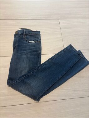 Frame Denim Women's Skinny Jeans - Dark Blue Wash